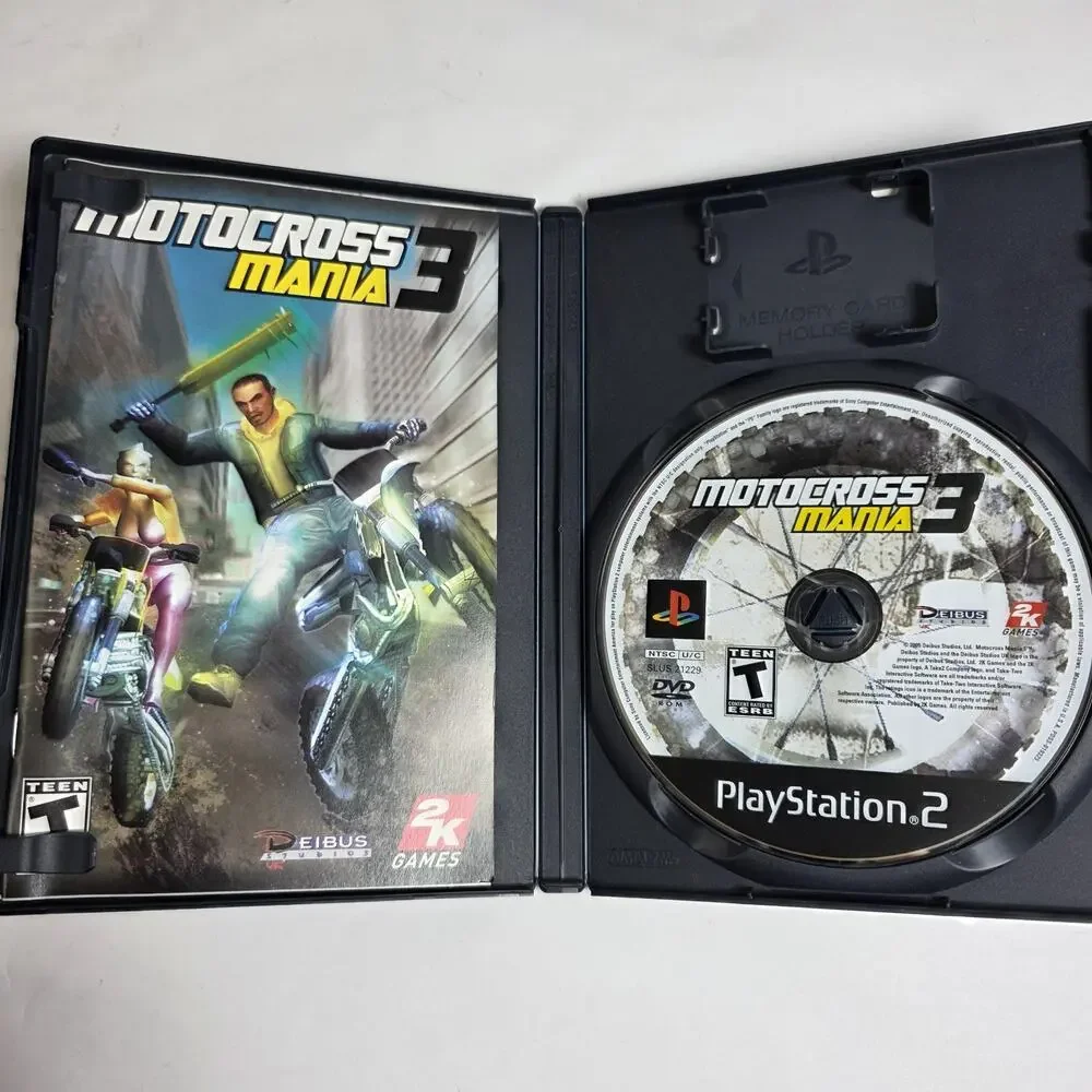 Motocross Mania 3 (Sony Playstation 2 PS2, 2005) Complete CIB